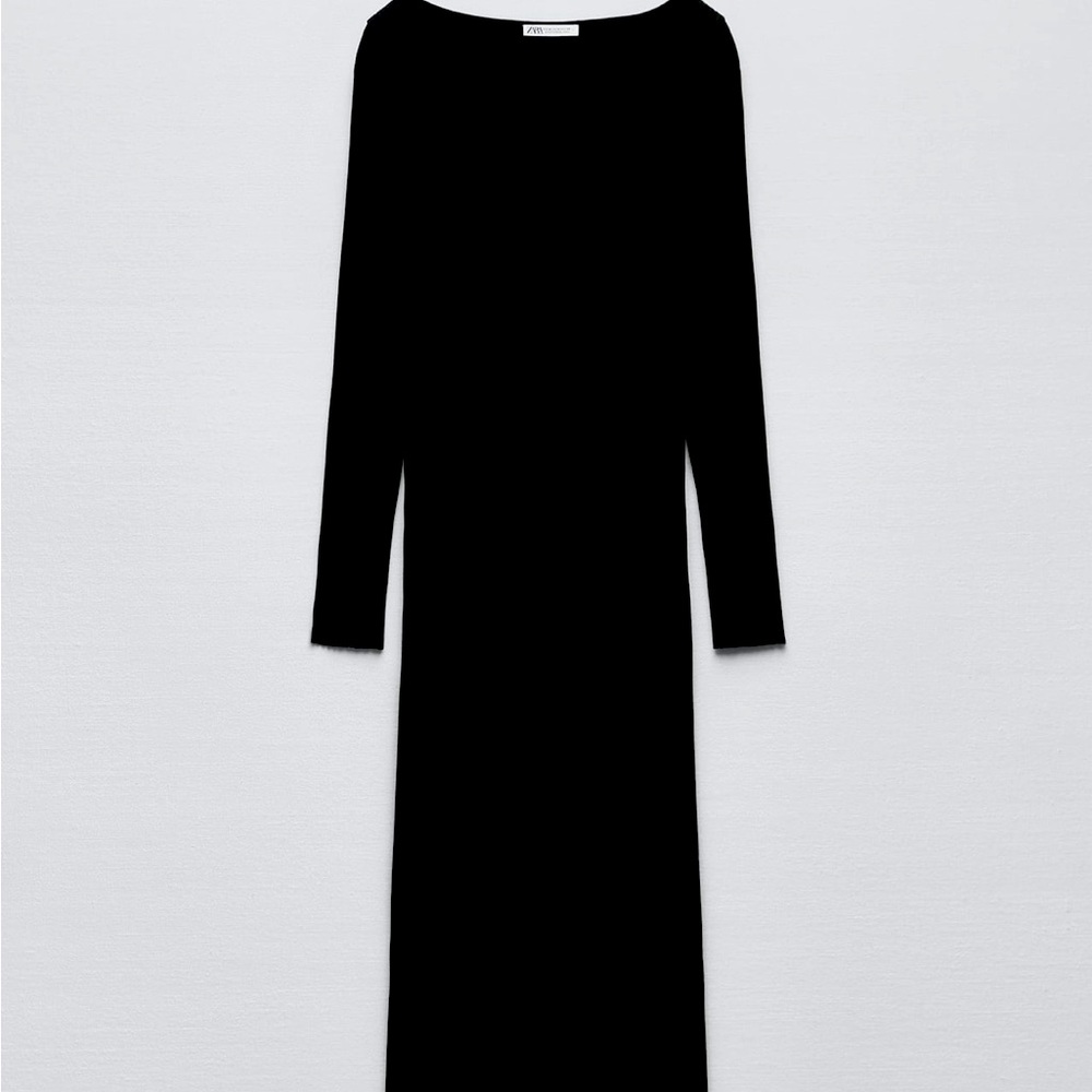 Assymetric rib dress